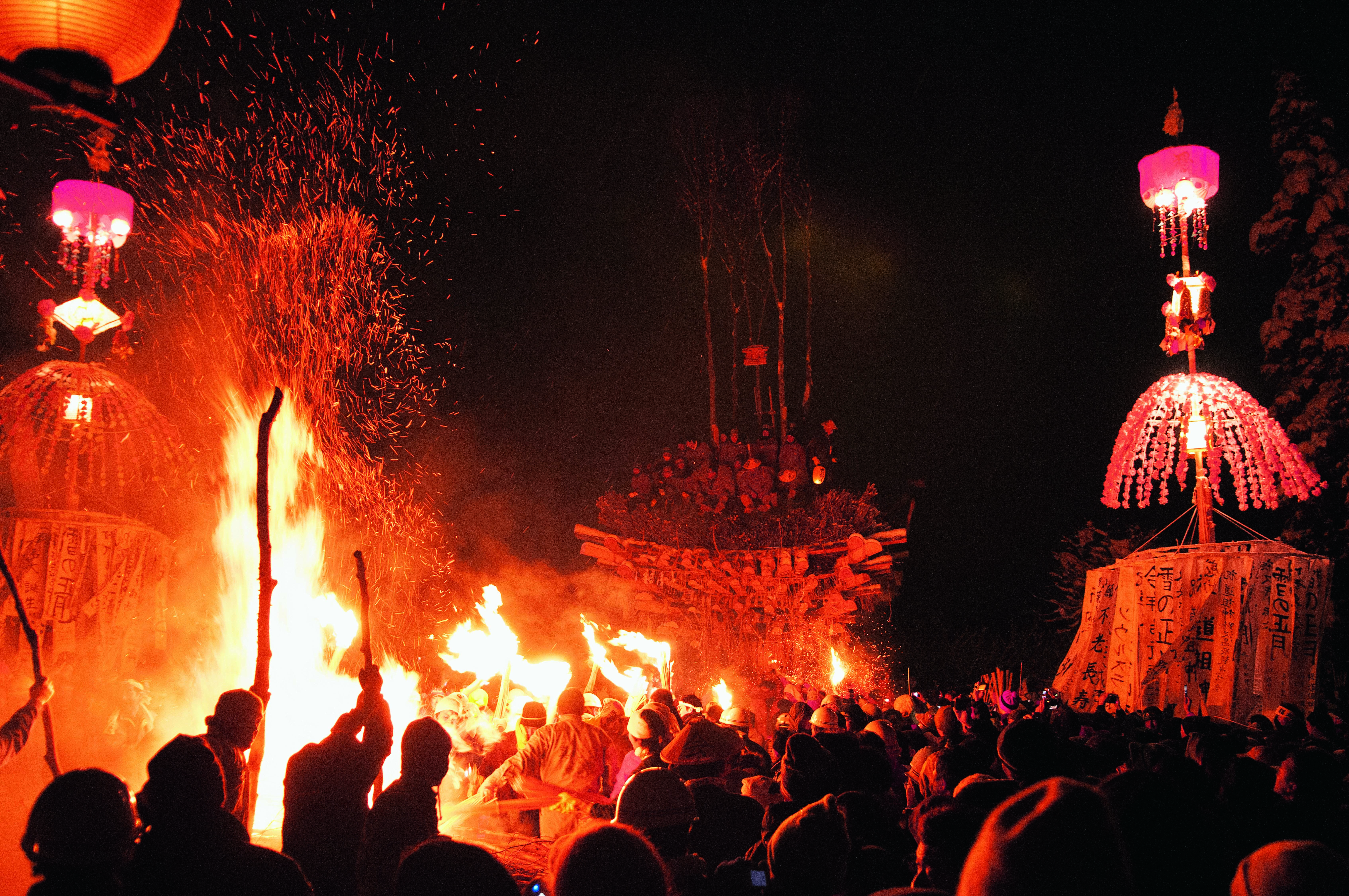 野沢温泉村_道祖神祭