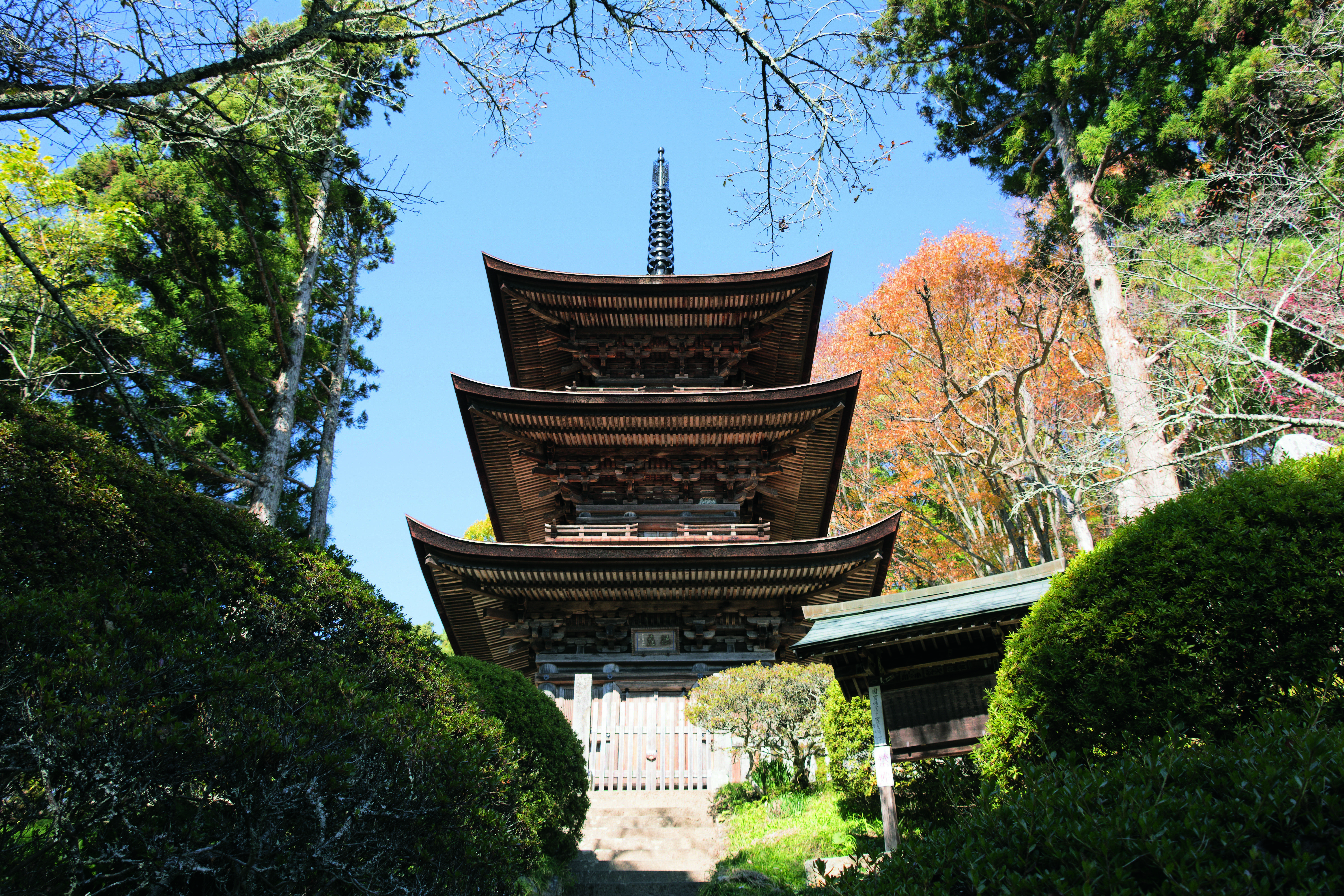 青木村_国宝大法寺三重塔