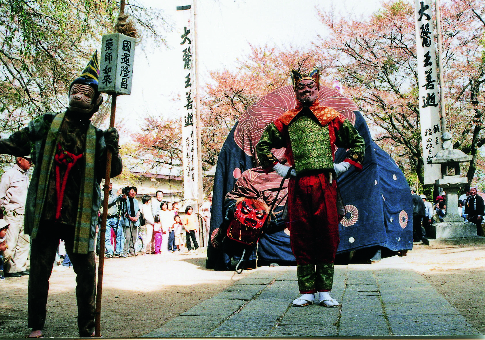 高森町_大島山の獅子舞