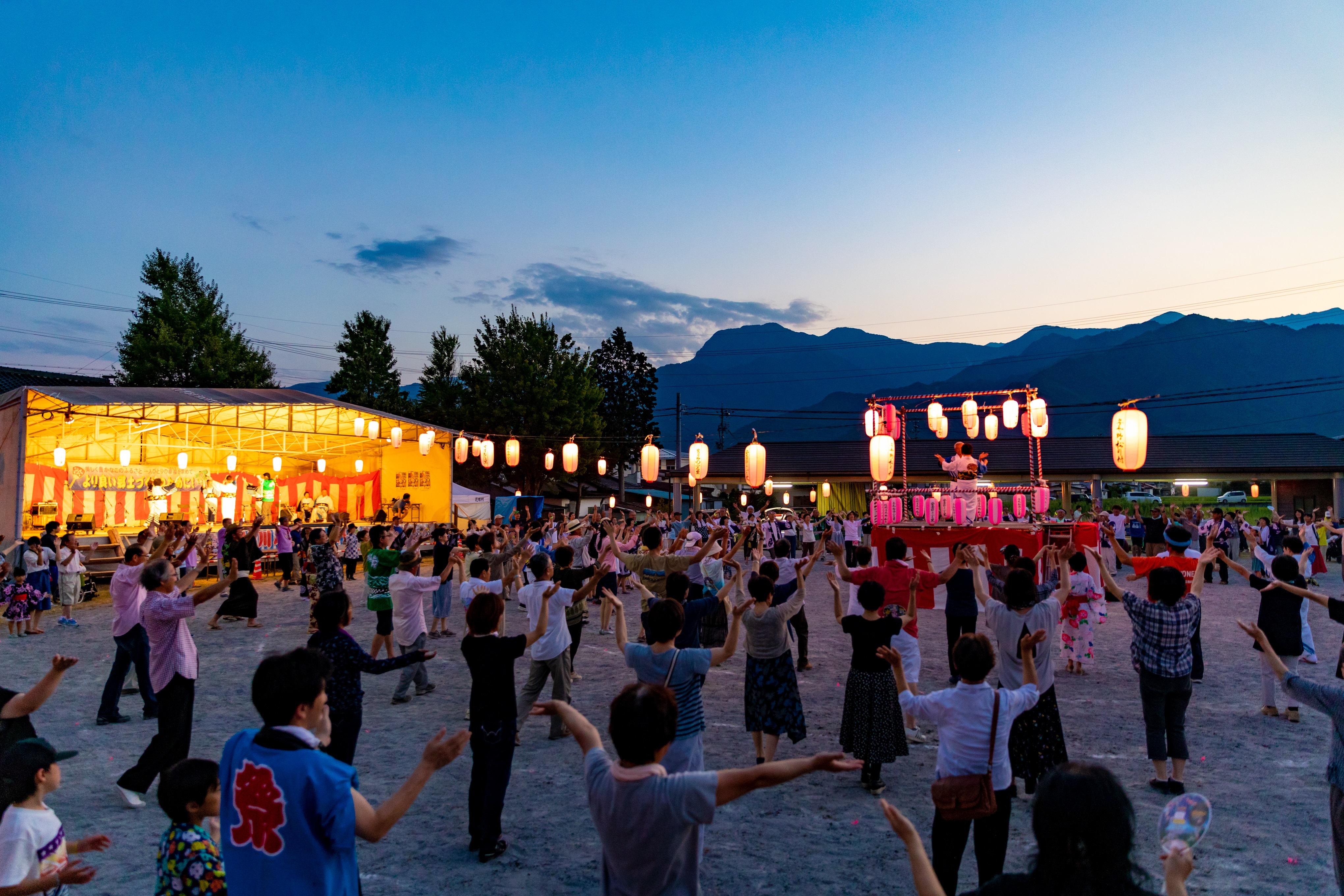 松川村_ふるさと祭り